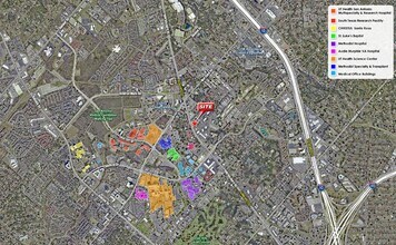 8308 Fredericksburg Rd, San Antonio, TX - AERIAL map view - Image1