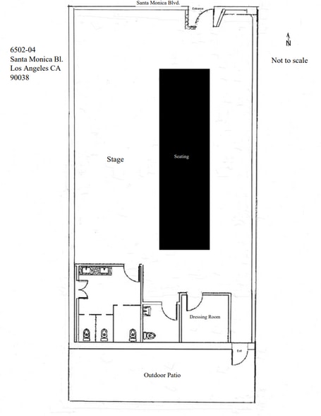 6502-6504 Santa Monica Blvd, Los Angeles, CA à louer - Plan d’étage - Image 2 de 22