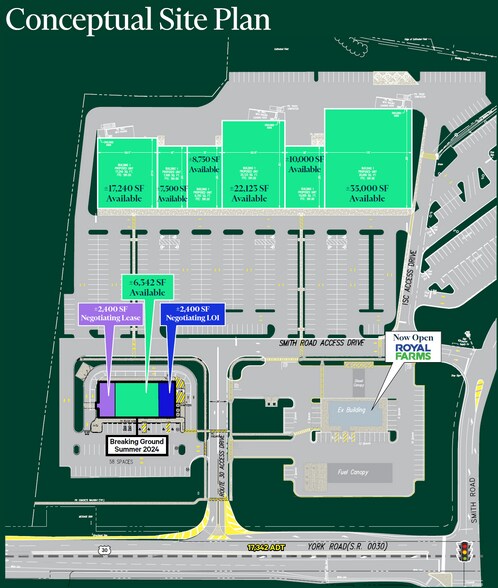 Route 30 & Route 15, Gettysburg, PA à louer - Photo du bâtiment - Image 2 de 2