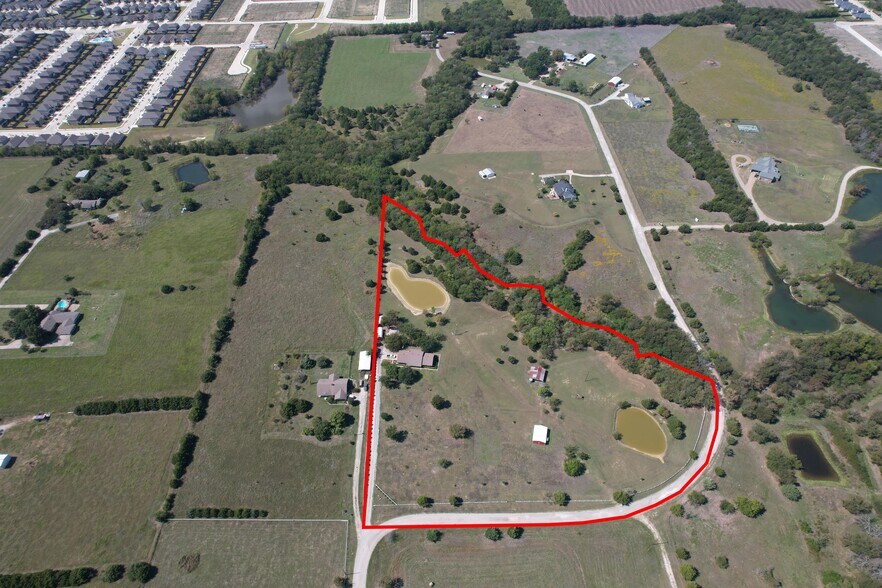 8592 McKissick Meadows Road, Princeton, TX à vendre - Aérien - Image 3 de 6