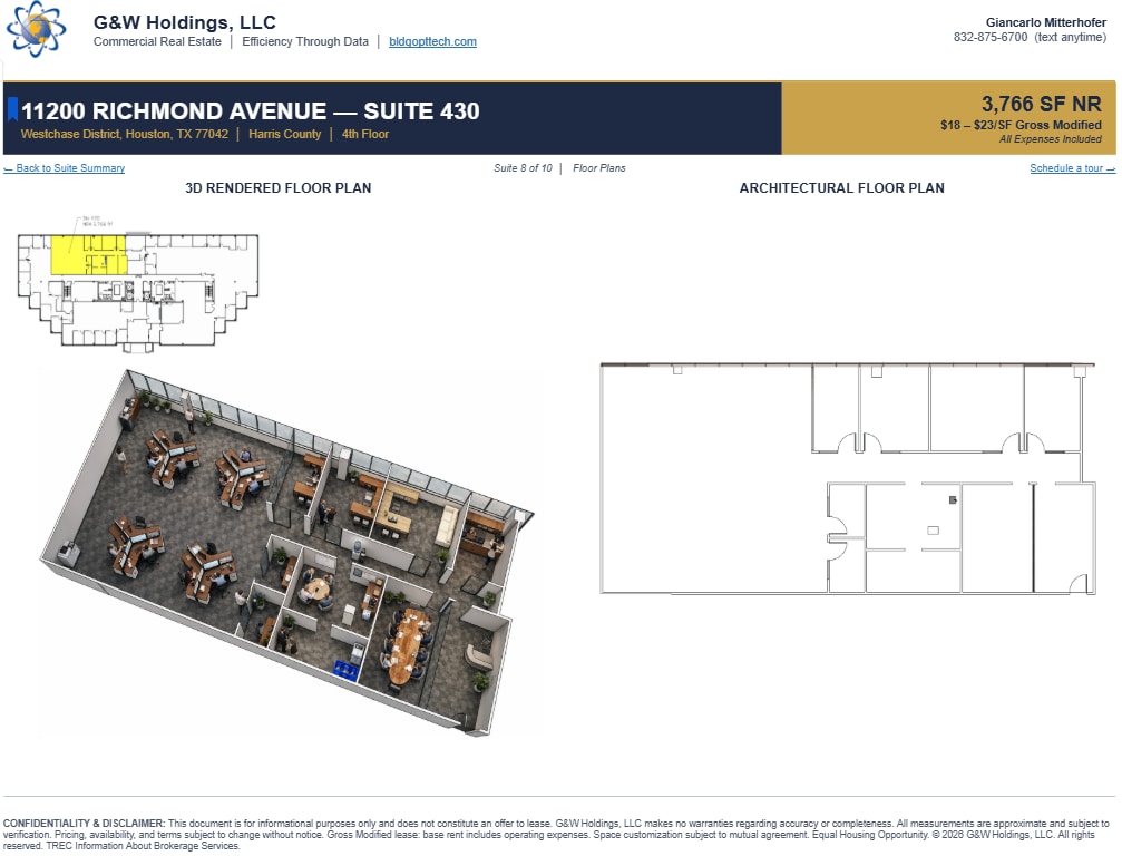 11200 Richmond Ave, Houston, TX for lease Interior Photo- Image 1 of 3