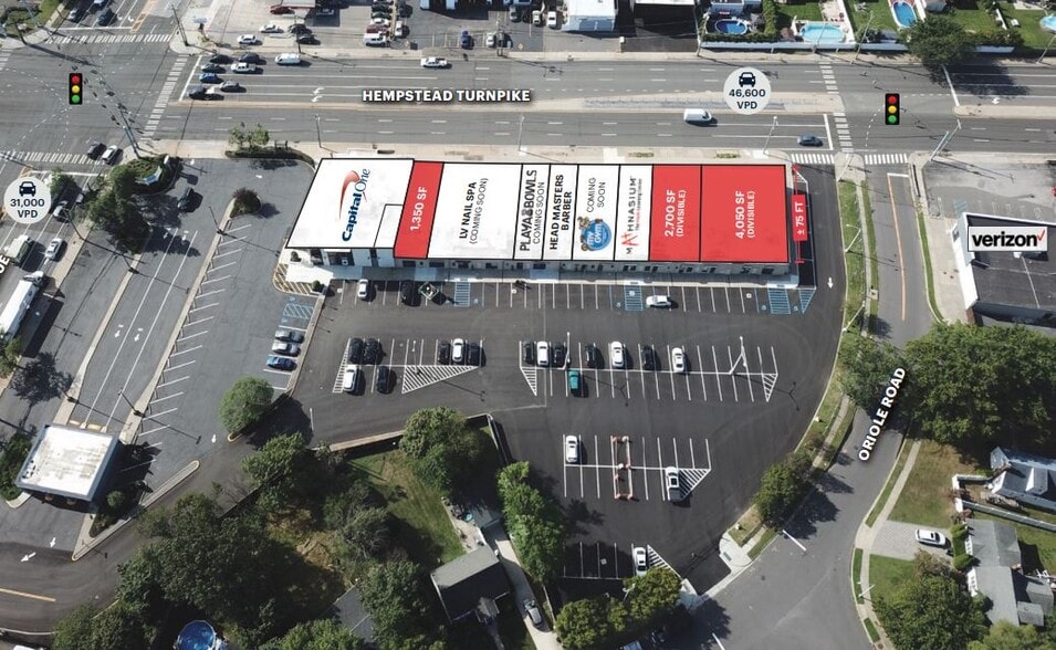 3695-3715 Hempstead Tpke, Levittown, NY for lease - Building Photo - Image 3 of 3