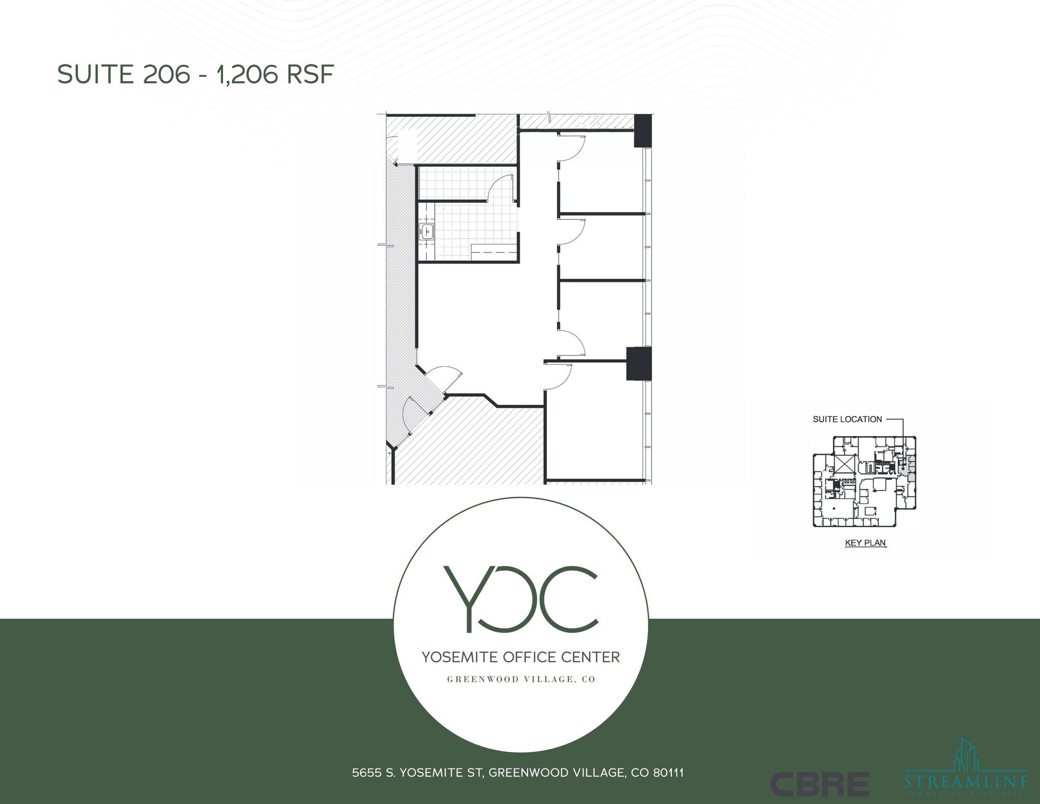 5655 S Yosemite St, Greenwood Village, CO for lease Site Plan- Image 1 of 1