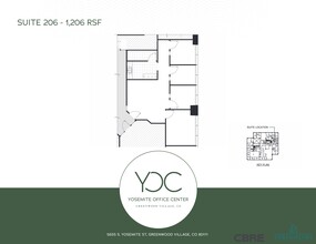 5655 S Yosemite St, Greenwood Village, CO for lease Site Plan- Image 1 of 1