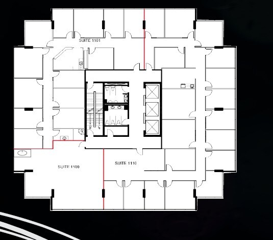 910 7th Ave SW, Calgary, AB à louer Plan d’étage- Image 1 de 1