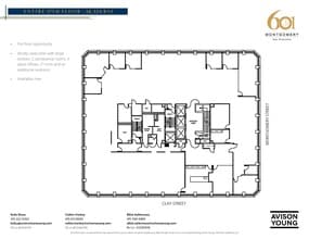 601 Montgomery St, San Francisco, CA for lease Floor Plan- Image 2 of 4