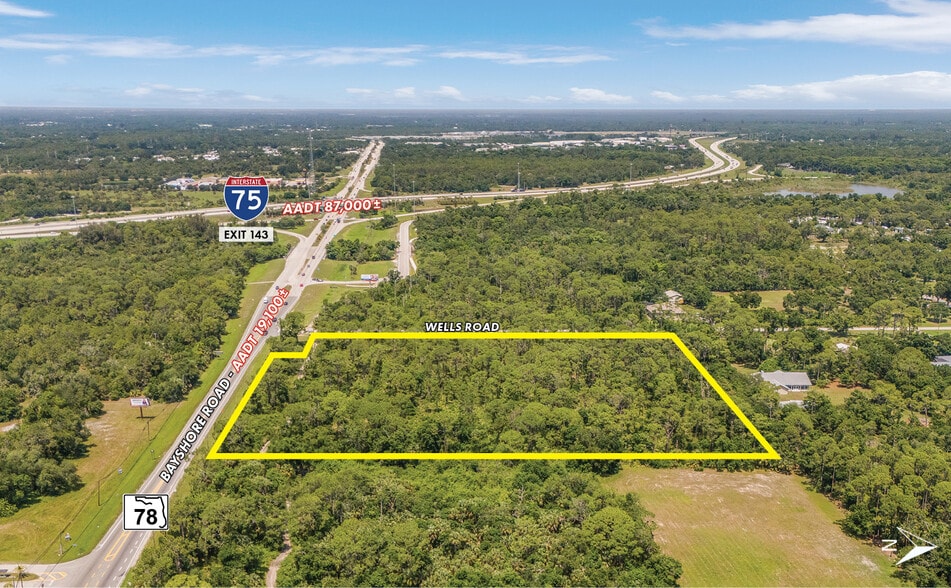 17300 Wells Rd, North Fort Myers, FL à vendre - Aérien - Image 2 de 8