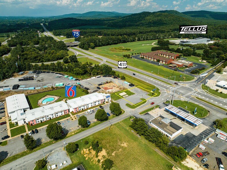 2335 Highway 411 NE, Cartersville, GA à vendre - Aérien - Image 1 de 8