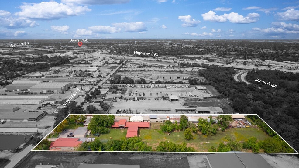 7438 Wright Rd, Houston, TX for sale - Aerial - Image 3 of 27