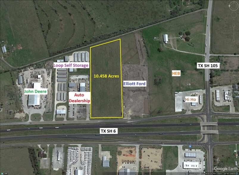 10059 Highway 6 Loop, Navasota, TX à vendre - Aérien - Image 2 de 8