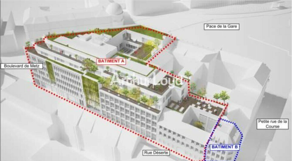 Bureau dans Strasbourg à louer - Plan de site - Image 3 de 6
