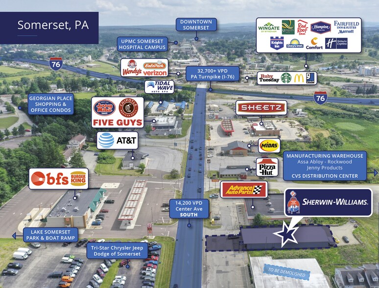 1243 N Center Ave, Somerset, PA à vendre - Photo du bâtiment - Image 3 de 8