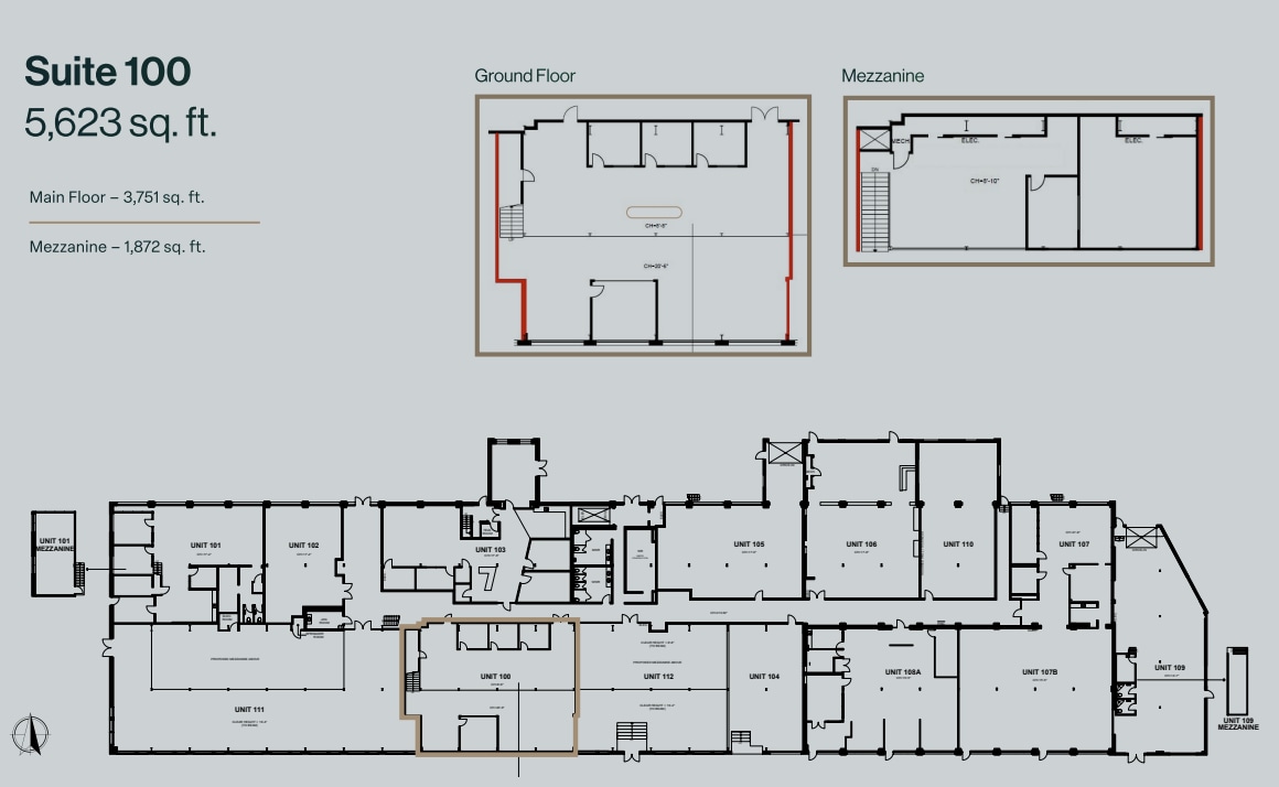 213 Sterling Rd, Toronto, ON for lease Floor Plan- Image 1 of 1