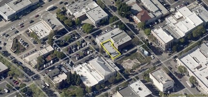 22531-22539 Main St, Hayward, CA - AERIAL map view