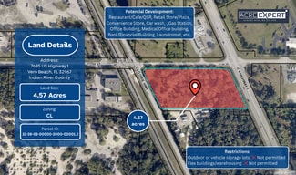 More details for 7685 U.S. 1 Hwy, Vero Beach, FL - Land for Sale