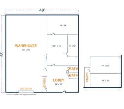 6830 N Eldridge Pky, Houston, TX for lease Floor Plan- Image 1 of 1