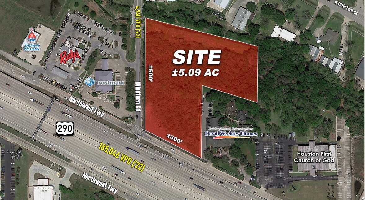 Northwest Fwy & Windfern Rd, Houston, TX à vendre Photo du bâtiment- Image 1 de 3