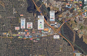 5124 Summer Ave, Memphis, TN - Aérien  Vue de la carte