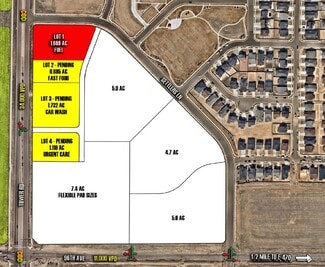 Plus de détails pour NWC East 96th Ave & Tower Rd, Commerce City, CO - Terrain à vendre