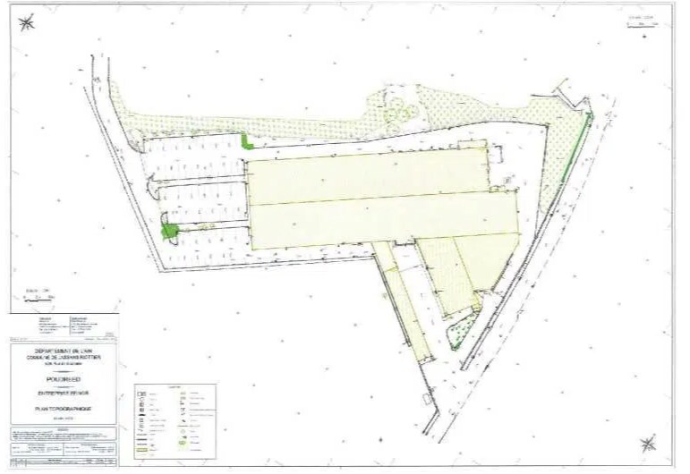 Industriel dans Jassans-Riottier à vendre Plan de site- Image 1 de 2
