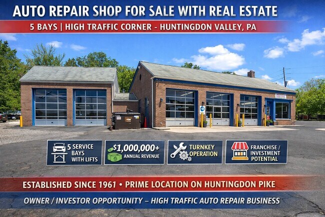 More details for 2304 Huntingdon Pike, Huntingdon Valley, PA - Retail for Sale