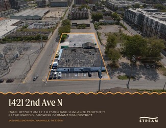 Plus de détails pour 1423 2nd Ave N, Nashville, TN - Terrain à vendre