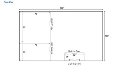 2845 4th St S, Waite Park, MN à louer Plan d’étage- Image 1 de 1