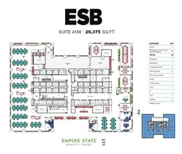 350 Fifth Ave, New York, NY à louer Plan d’étage- Image 1 de 10