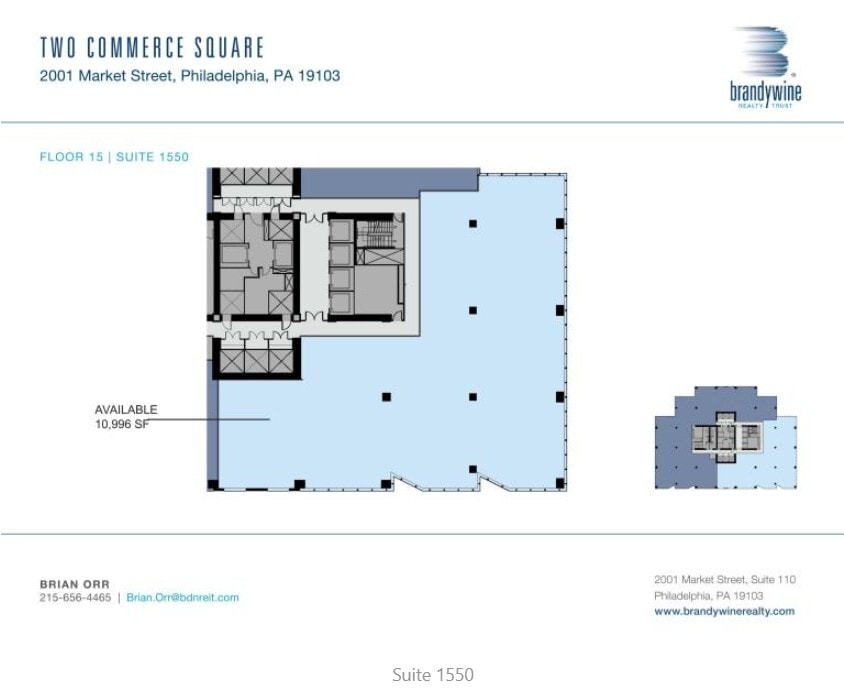 2001 Market St, Philadelphia, PA for lease Floor Plan- Image 1 of 1