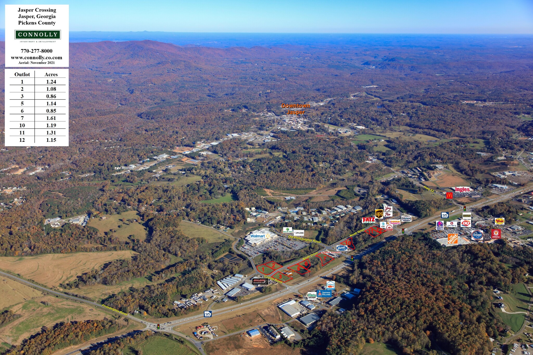 GA Hwy 515 @ Old Philadelphia Road, Jasper, GA for sale Primary Photo- Image 1 of 3