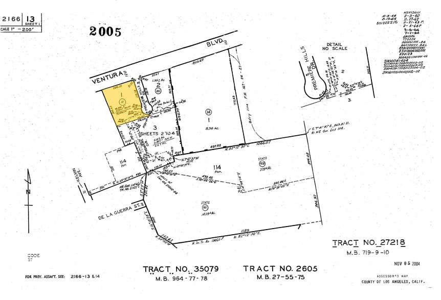 20700 Ventura Blvd, Woodland Hills, CA for sale - Plat Map - Image 2 of 23