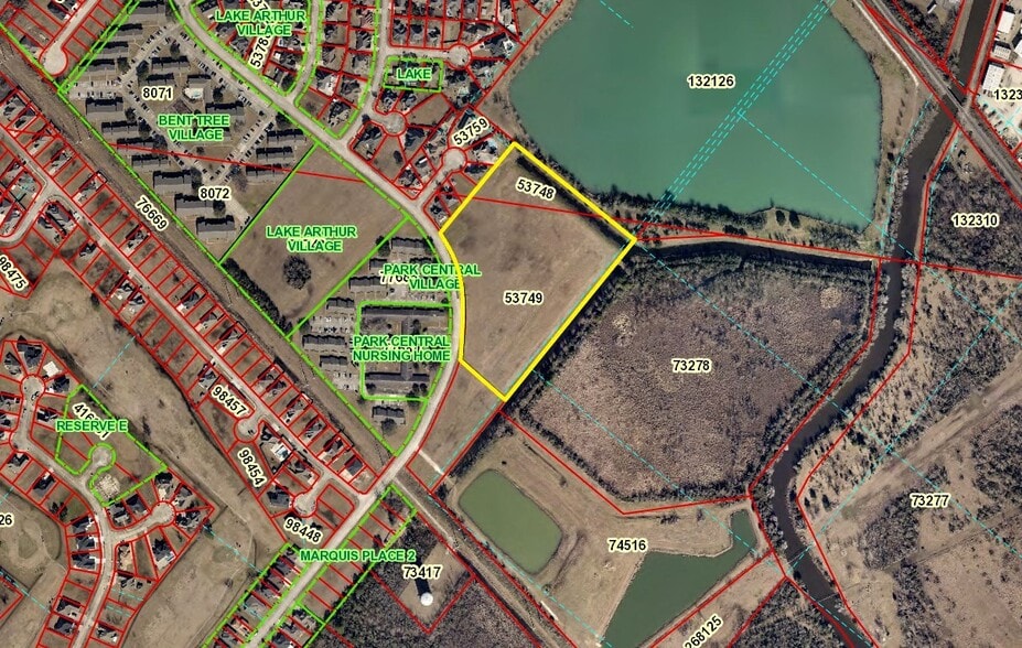 9.74 ACRES 9.74 ACRES LAKE ARTHUR DRIVE, Port Arthur, TX à vendre - Photo du bâtiment - Image 3 de 6