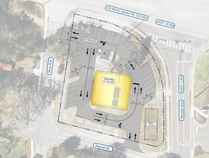 3792 Old Winter Garden Rd, Gotha, FL à louer - Plan de site - Image 2 de 3