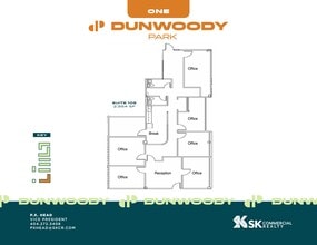 1 Dunwoody Park, Atlanta, GA for lease Site Plan- Image 1 of 1