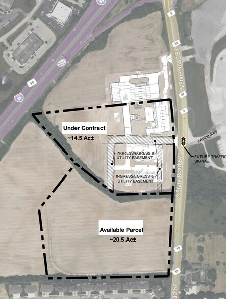 SR 67 & I-69 Hwy, Anderson, IN à vendre - Plan de site - Image 1 de 1