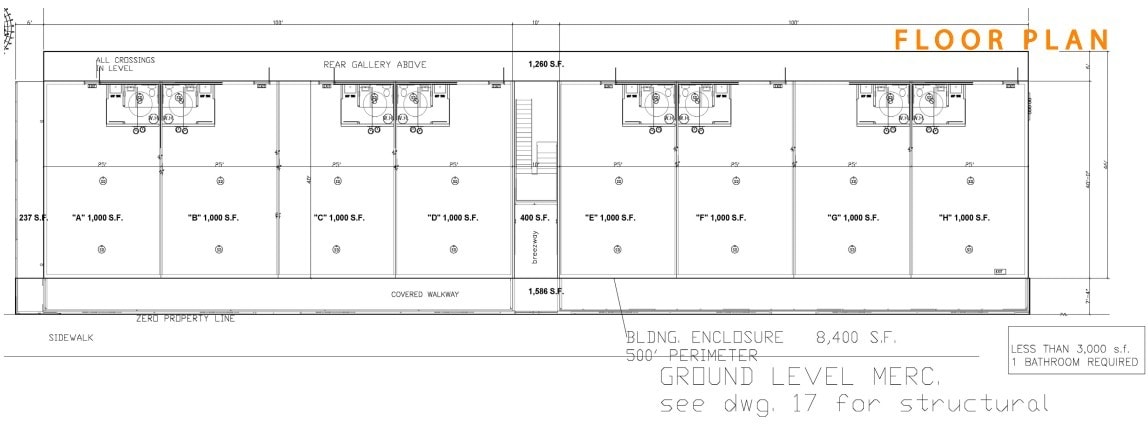 1950 N Claiborne Ave, New Orleans, LA for lease Floor Plan- Image 1 of 1