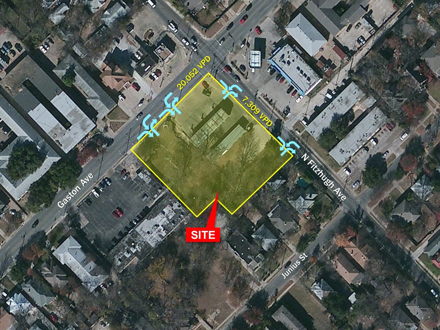 4838 Gaston Ave, Dallas, TX à louer Photo du bâtiment- Image 1 de 5