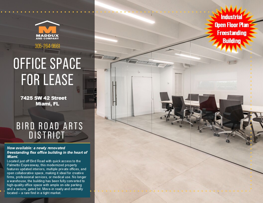 7425 SW 42nd St, Miami, FL for lease Building Photo- Image 1 of 8