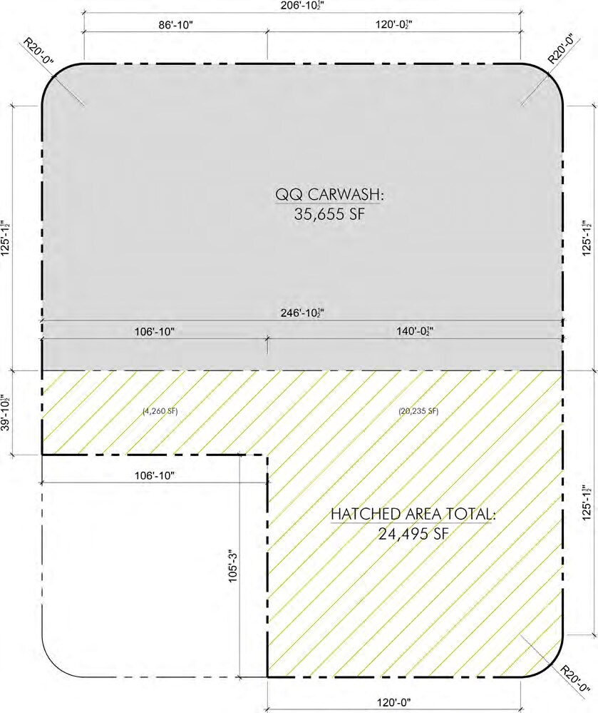 840 W Mission Ave, Escondido, CA à louer Plan de site- Image 1 de 2