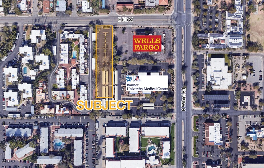5th, Tucson, AZ à vendre - Aérien - Image 3 de 4