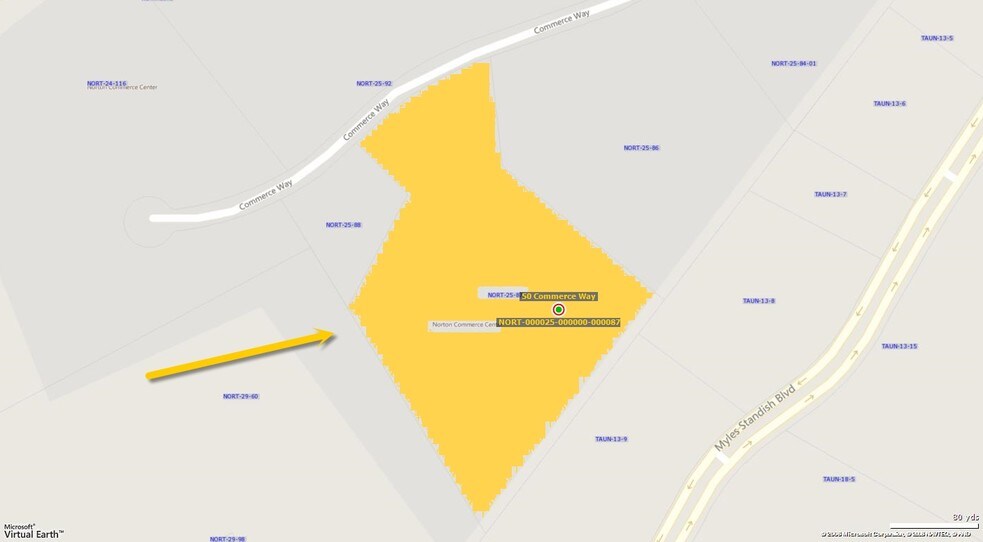 50 Commerce Way, Norton, MA à louer - Plan cadastral - Image 2 de 3