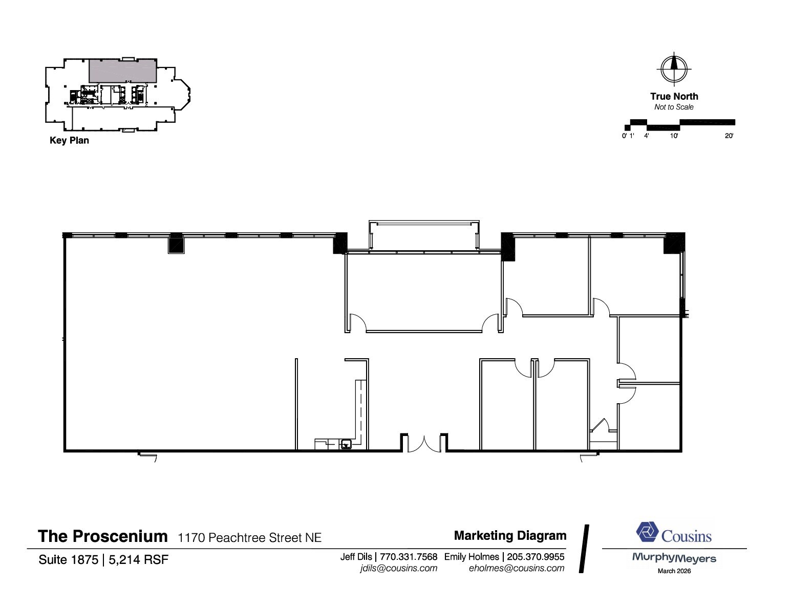 1170 Peachtree St, Atlanta, GA for lease Floor Plan- Image 1 of 1