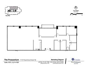 1170 Peachtree St, Atlanta, GA for lease Floor Plan- Image 2 of 2