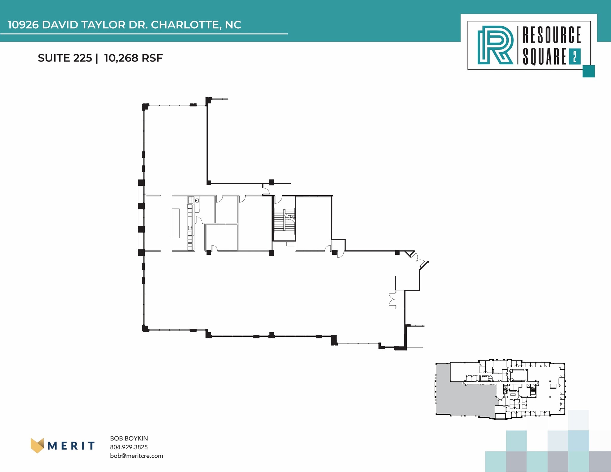 10735 David Taylor Dr, Charlotte, NC for lease Floor Plan- Image 1 of 2