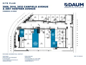 2000-2032 Camfield Ave, Commerce, CA for lease Site Plan- Image 1 of 1