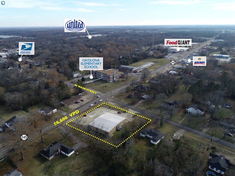 101 N Church St, Okolona, MS for sale - Building Photo - Image 1 of 1