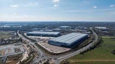 Panattoni Park Milton Keynes, Newport Pagnell, BKM - AÉRIEN  Vue de la carte