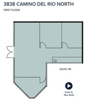 3838 Camino del Rio N, San Diego, CA for lease Floor Plan- Image 1 of 1