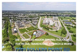 Plus de détails pour 7201 Sollers Point Rd, Dundalk, MD - Vente au détail à vendre