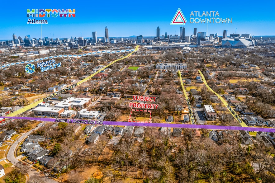 233 Joseph E Lowery Blvd NW, Atlanta, GA à vendre - Photo du bâtiment - Image 2 de 10